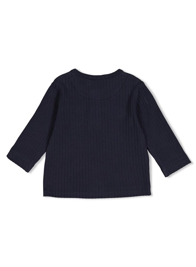Feetje - Longsleeve rib - Built for fun - Marine
