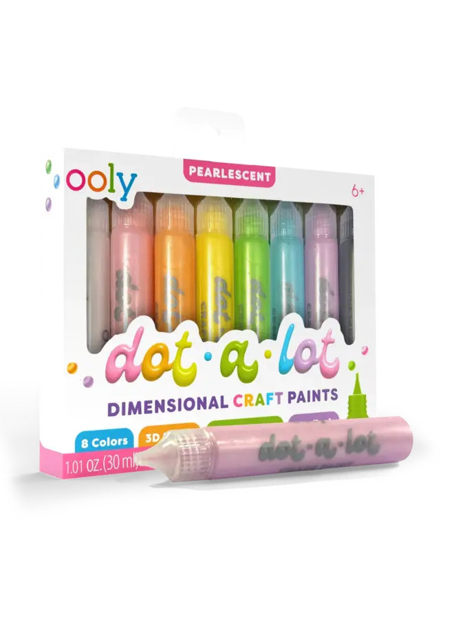 Dot-a-lot - Dimensional craft paints - Pearlescent