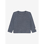 Fixoni - T-shirt ls melange rib - Vintage indigo melange