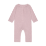 Fixoni - Romper ls melange rib - Pale mauve melange