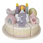 Little Dutch - Houten verjaardagstaart - Roze