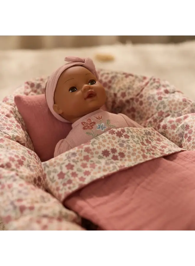 Little Dutch - Poppenreiswieg - Roze