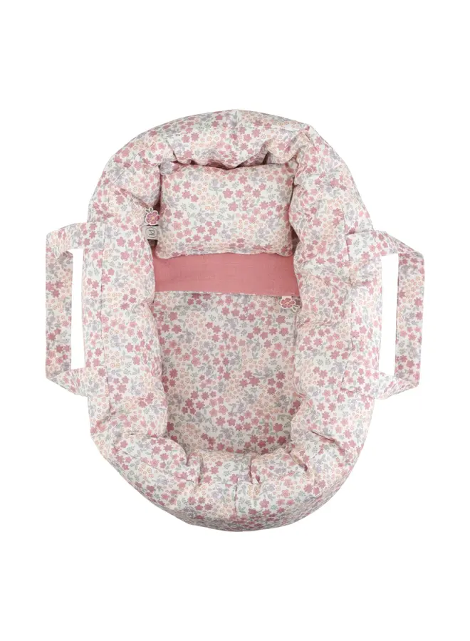 Little Dutch - Poppenreiswieg - Roze