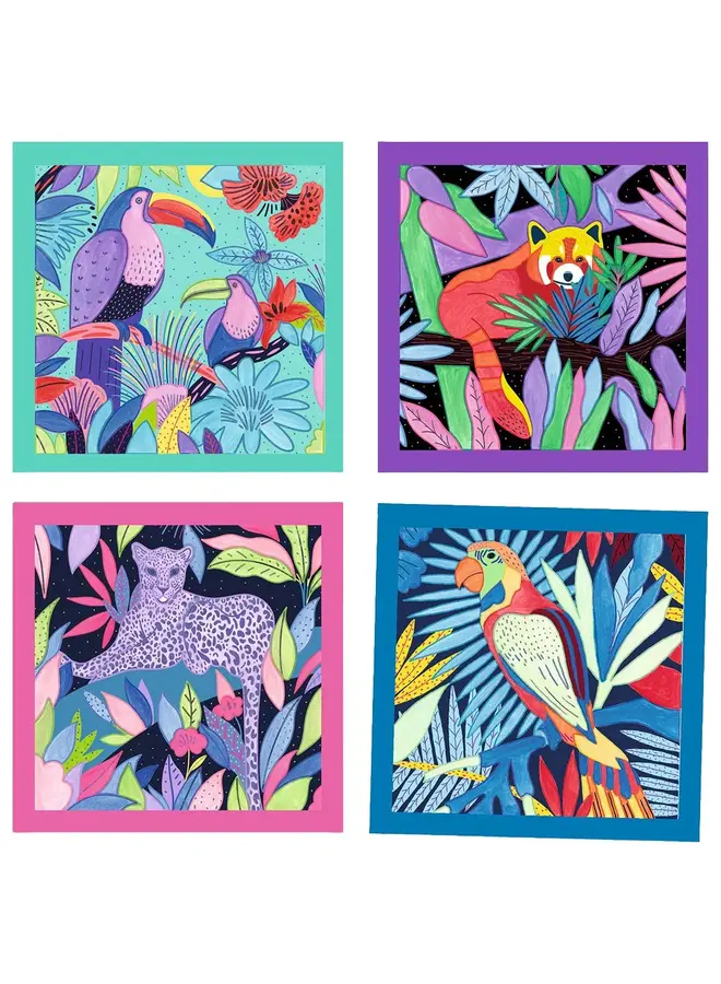 Djeco - Kaarten verven - Selva - DJ09995