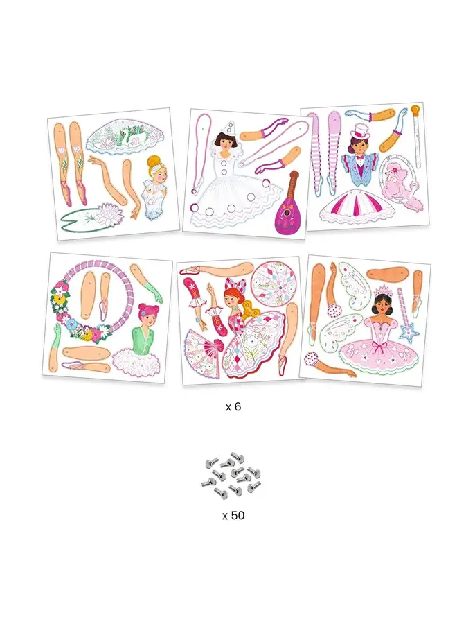 Djeco -Jumping jacks - Tutu's - DJ09649