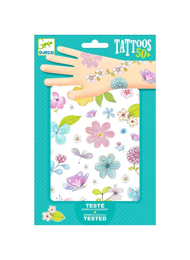 Djeco - Tattoos - Fair flowers of the field - DJ09585