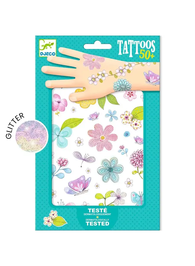 Djeco - Tattoos - Fair flowers of the field - DJ09585