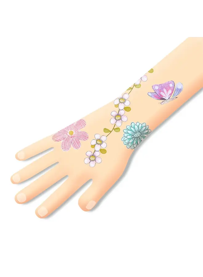 Djeco - Tattoos - Fair flowers of the field - DJ09585