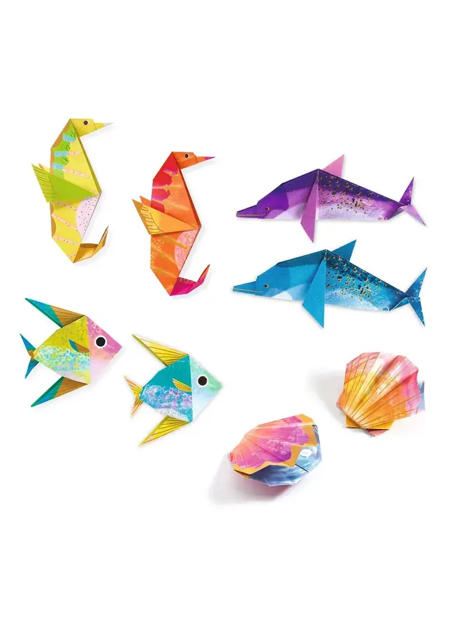Djeco - Origami - Zeedieren - DJ08755