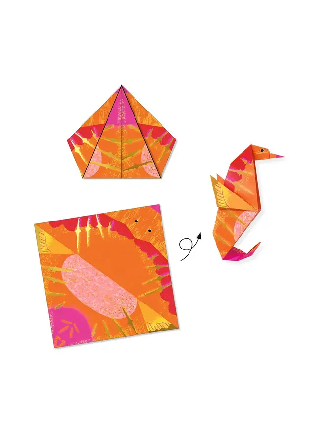 Djeco - Origami - Zeedieren - DJ08755