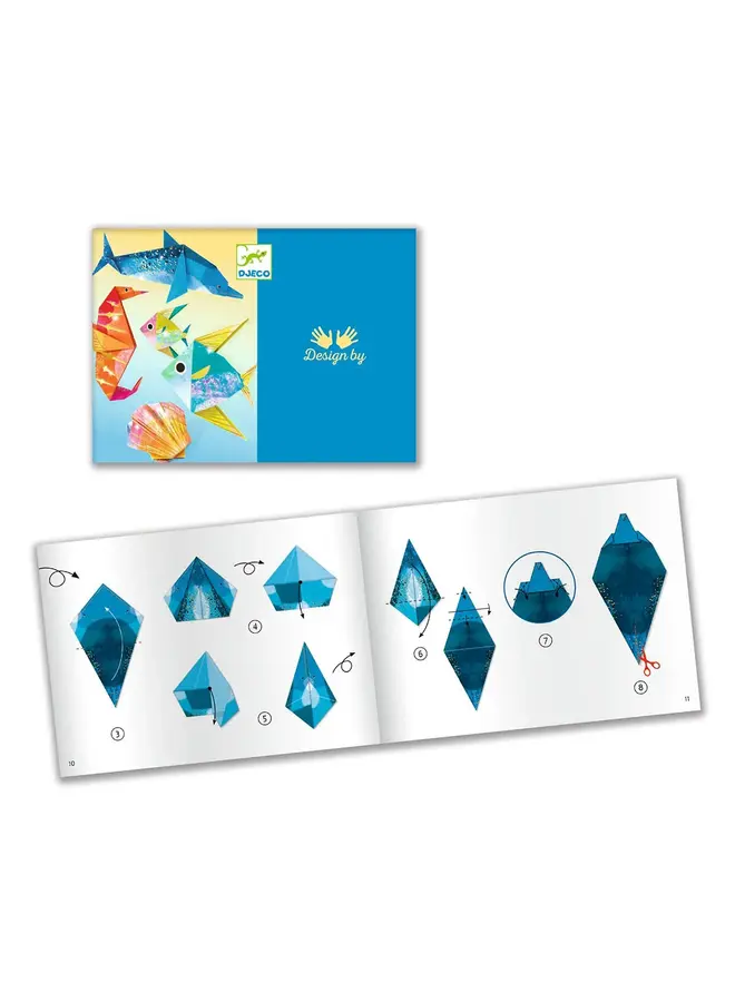 Djeco - Origami - Zeedieren - DJ08755