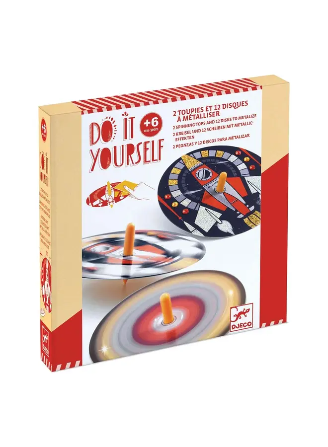 Djeco - Spinning tops - Hypno cosmos - DJ07987