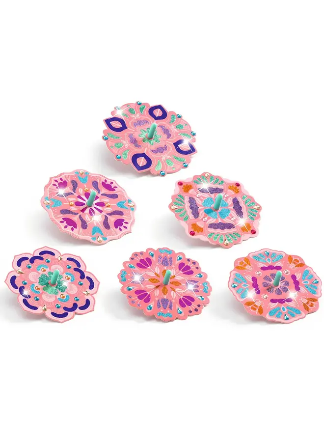 Djeco - Spinning tops - Flower power - DJ07986