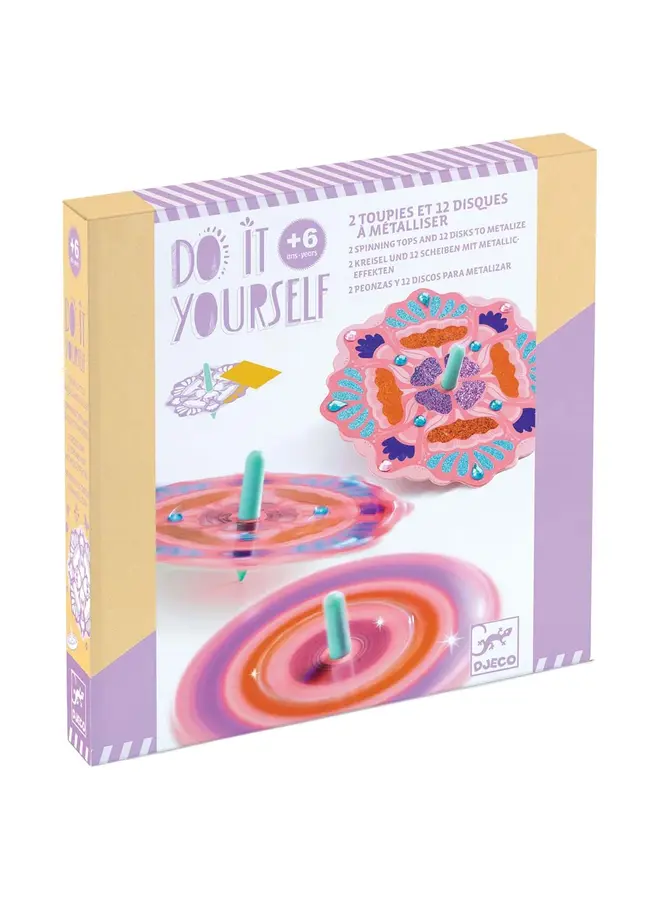 Spinning tops - Flower power - DJ07986