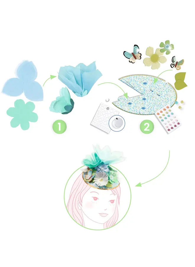 Djeco - Mozaïek & stickers - Fascinators - DJ07937
