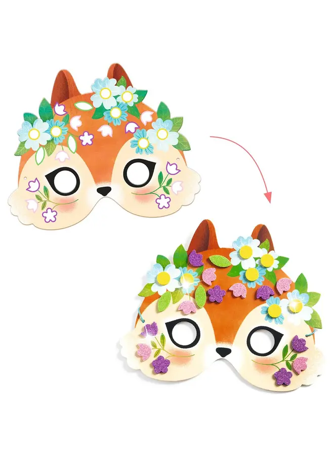 Djeco - Maskers - Bosdieren - DJ07936