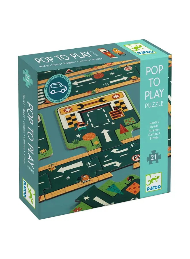 Pop to play puzzle - Routes - DJ07162