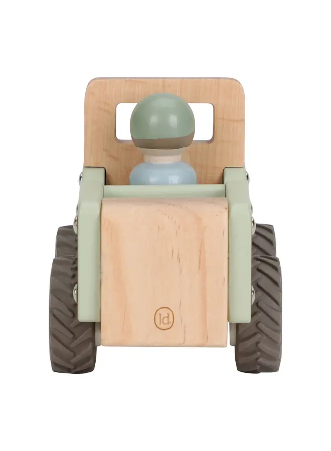 Little Dutch - Houten safari auto - Safari friends