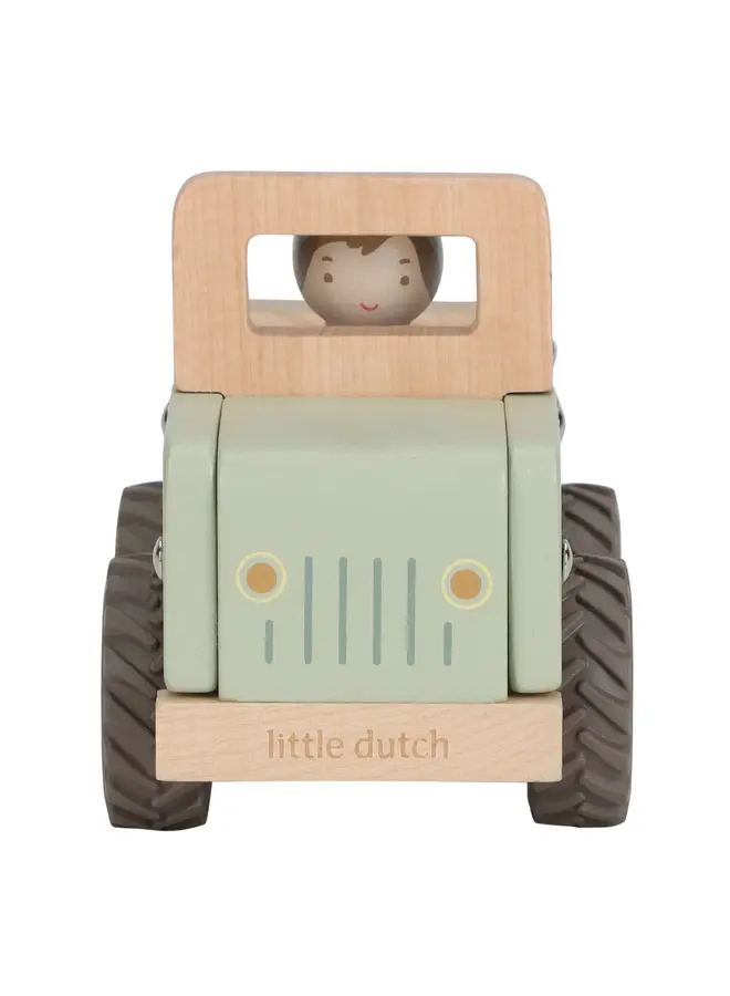 Little Dutch - Houten safari auto - Safari friends