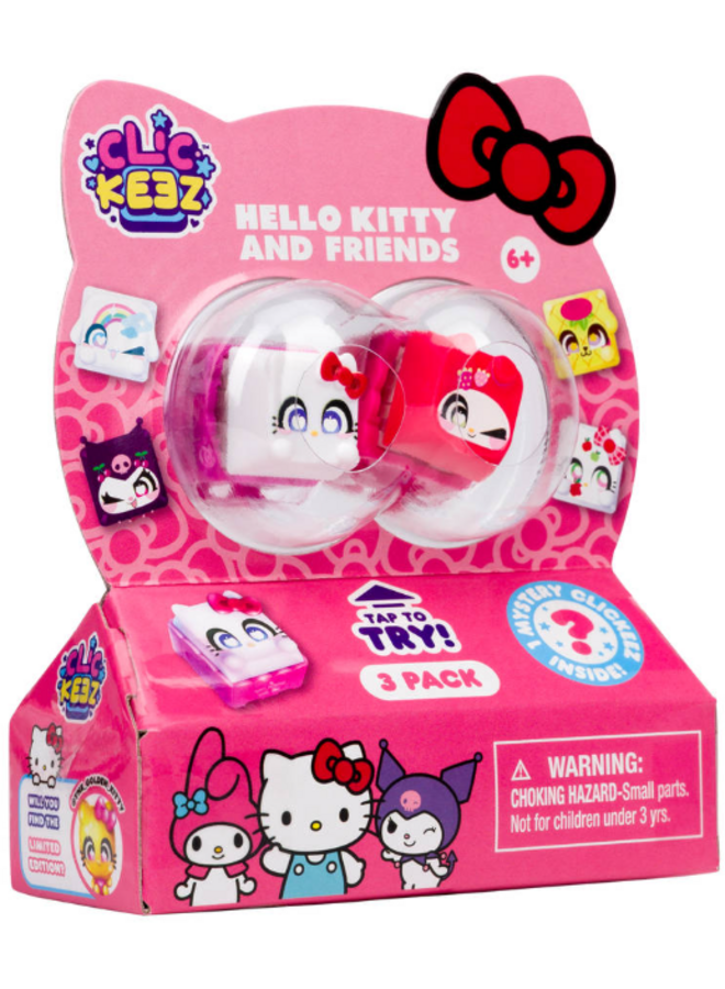 Clickeez - Clickeez Hello Kitty & friends - 3-pack