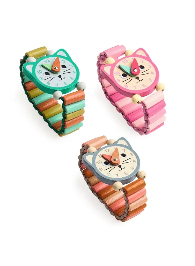 Horloge kleine kat - DJ05570