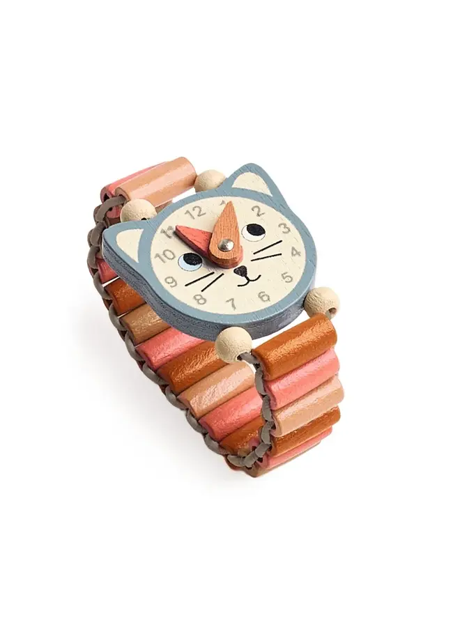 Djeco - Horloge kleine kat - DJ05570