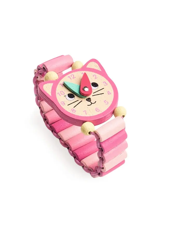 Djeco - Horloge kleine kat - DJ05570