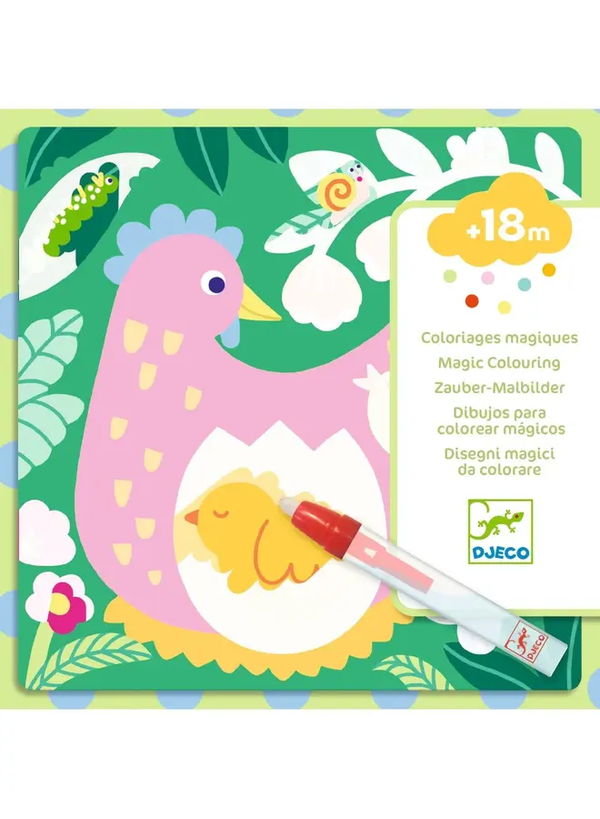 Magisch kleuren - Babydieren uit de tuin - DJ00953