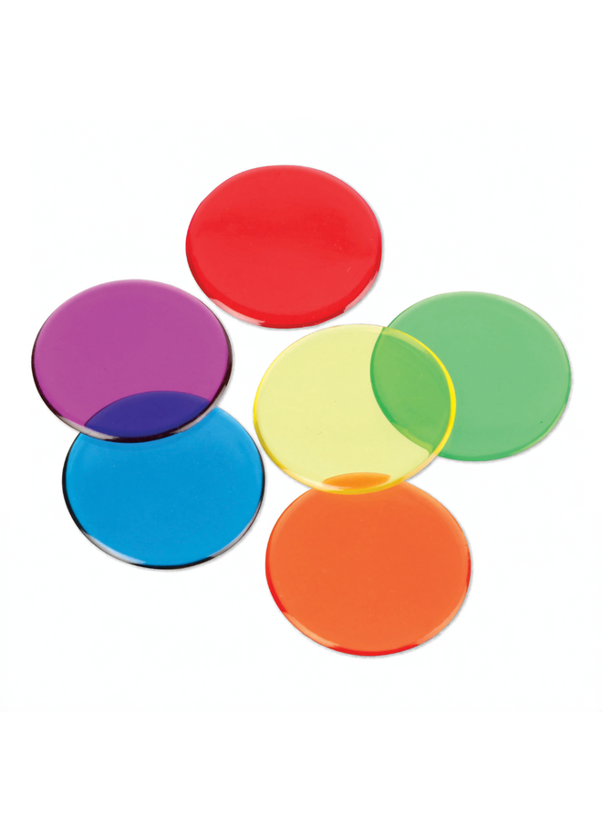 Learning Resources - Transparent counters (250 stuks)