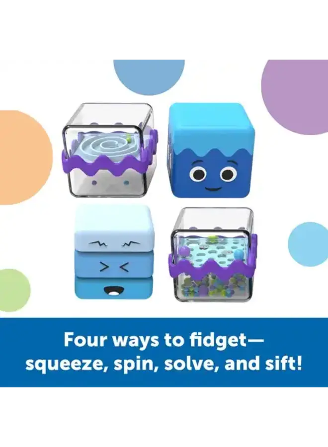 Learning Resources - Cool down sensory cubes sensory fidget set