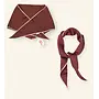 Mable. - Triangle scarf - Mocha muse