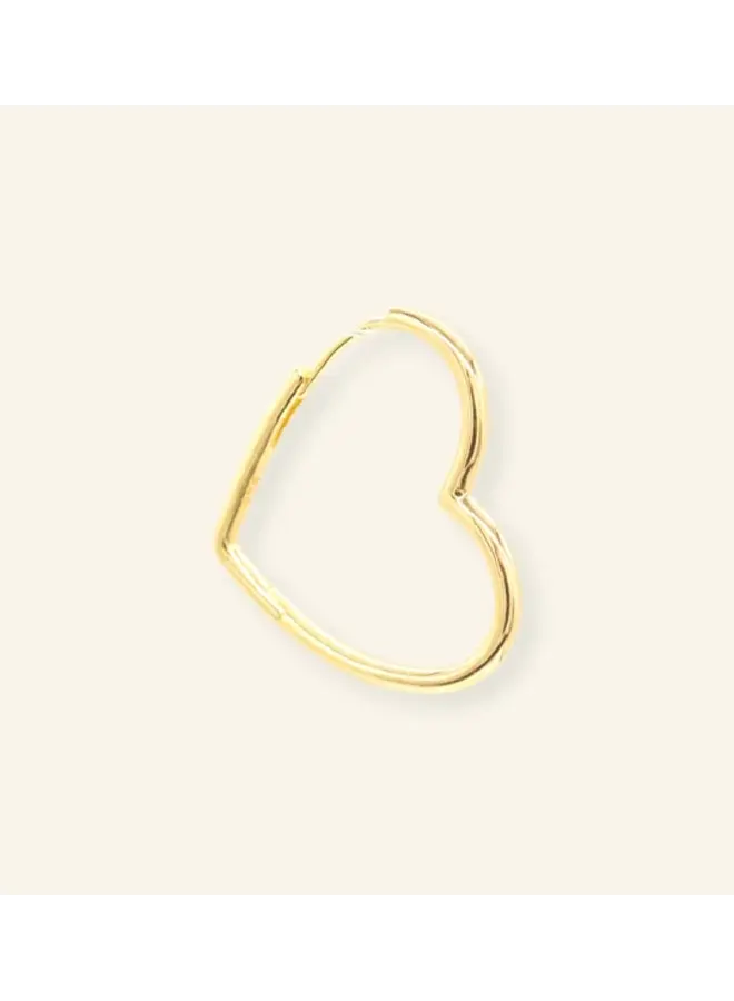 Love loop oorbel