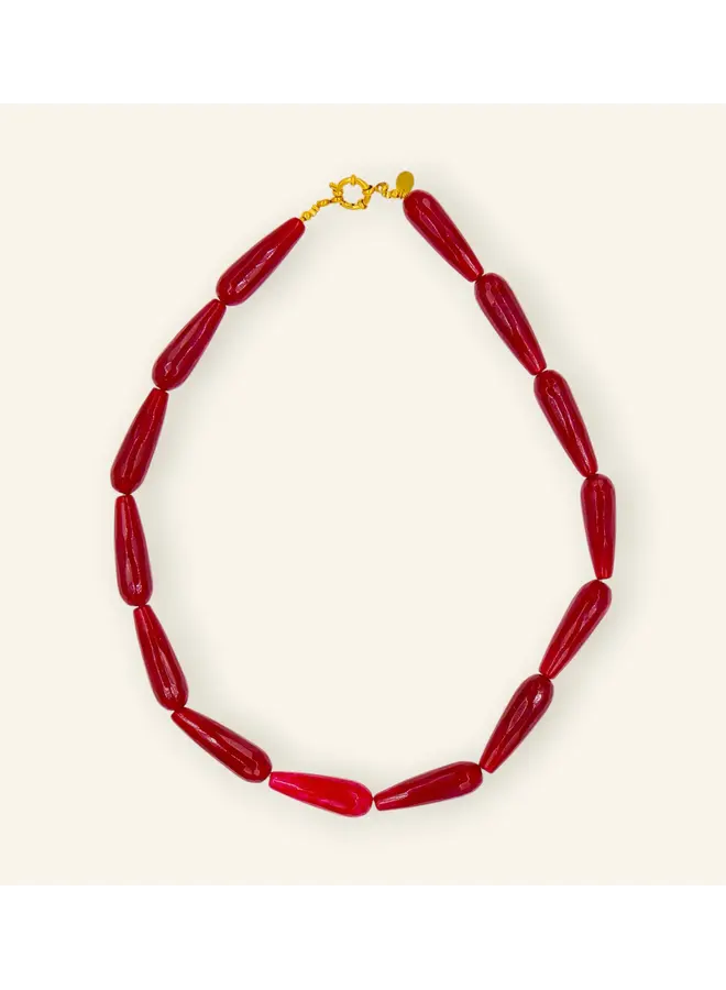 Mable. - Berry wine ketting