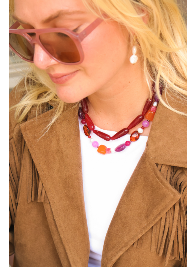 Mable. - Berry wine ketting