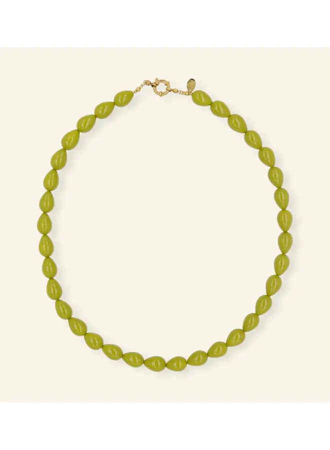 Mable. - Olive treasure ketting