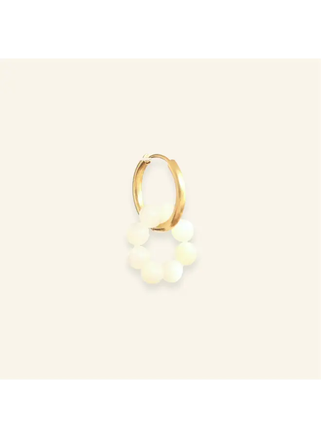 Mable. - Snowflake oorbel
