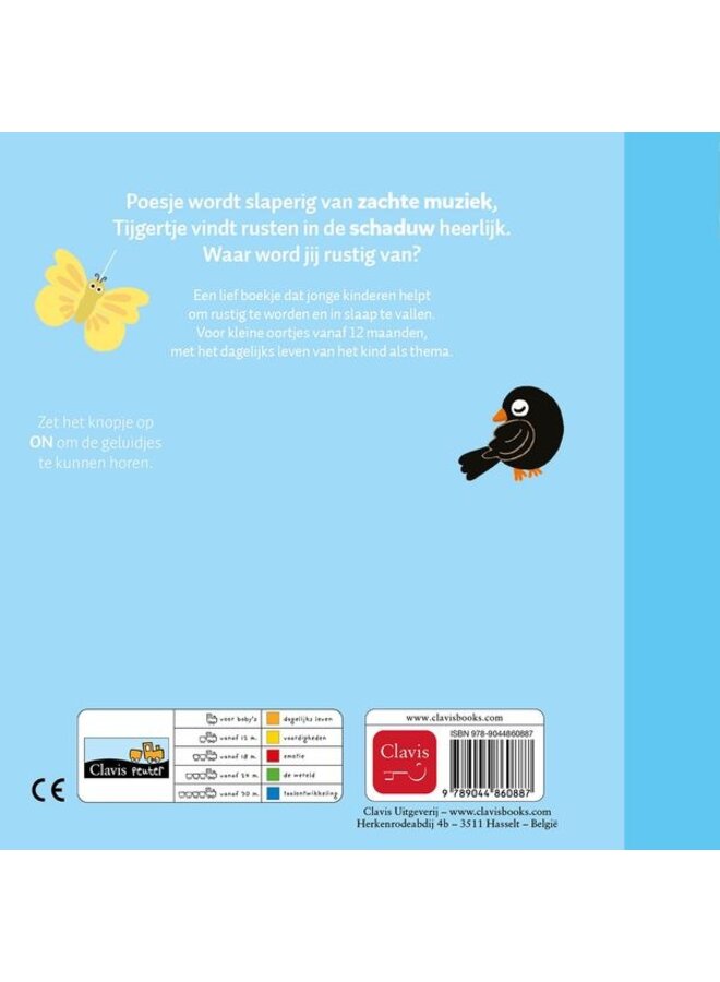 Clavis Books - Anita Bijsterbosch - Slaapdeuntjes (geluidenboekje)