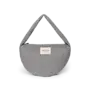 Studio Noos - Flannel chalkstripe cross body bag - Light grey
