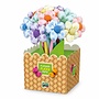 Moses - 82409 - Flex fineliner gewateerde bloem met stippen