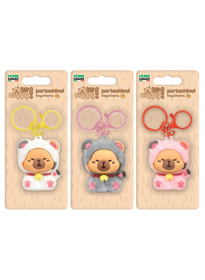 Moses - 82366 - Capibara fluffy sleutelhanger