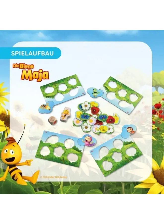 Haba - Mijn eerste spellen - Maya de Bij - Op de bloemenweide