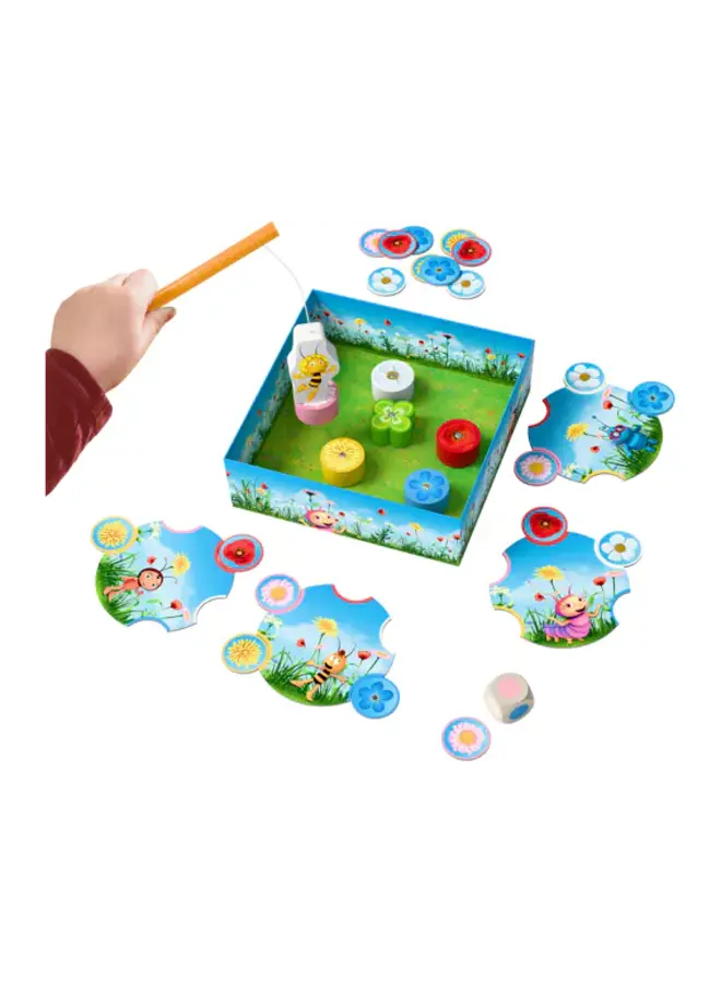 Haba - Mijn eerste spellen - Maya de Bij - Bloemen hengelen