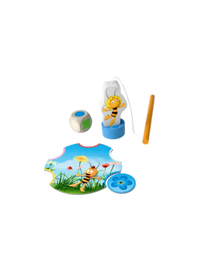 Haba - Mijn eerste spellen - Maya de Bij - Bloemen hengelen