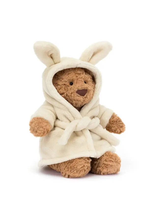 Bartholomew bear bathrobe