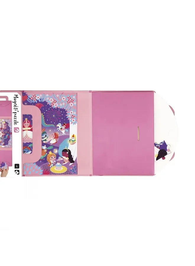 Janod - Magnetipuzzle - Prinsessen (36 stukjes)
