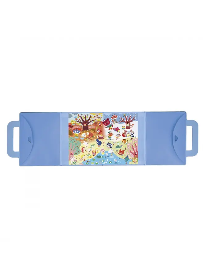 Janod - Magnetipuzzle - 4 seizoenen (36 stukjes)