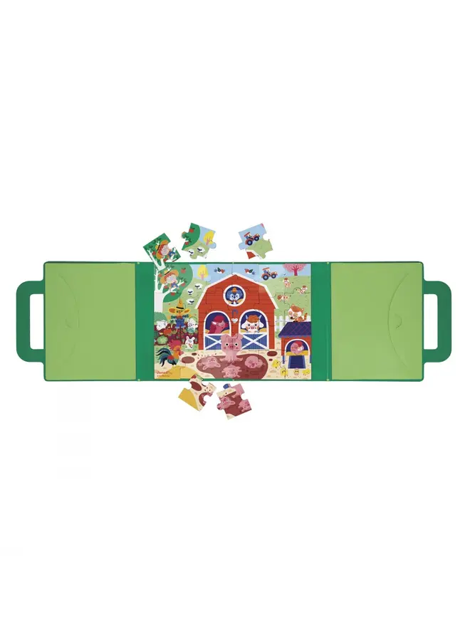 Janod - Magnetipuzzle - Boerderij (24 stukjes)