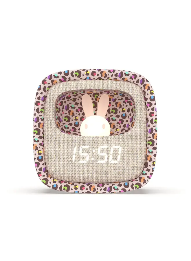 MOB - Billy clock and light - Rainbow leopard