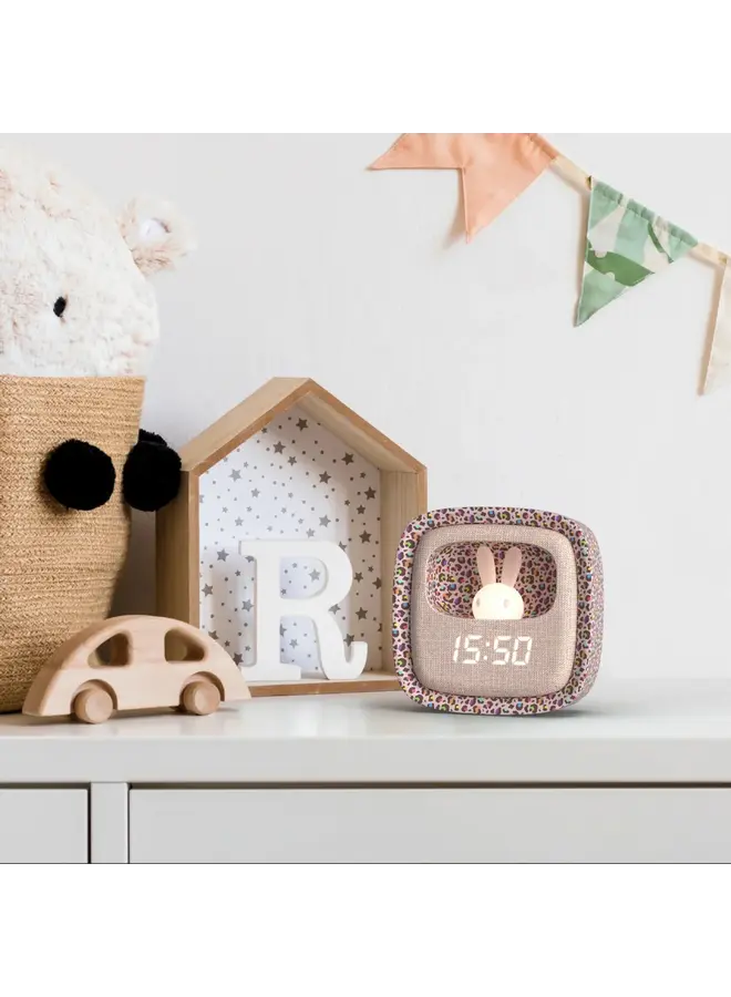 MOB - Billy clock and light - Rainbow leopard