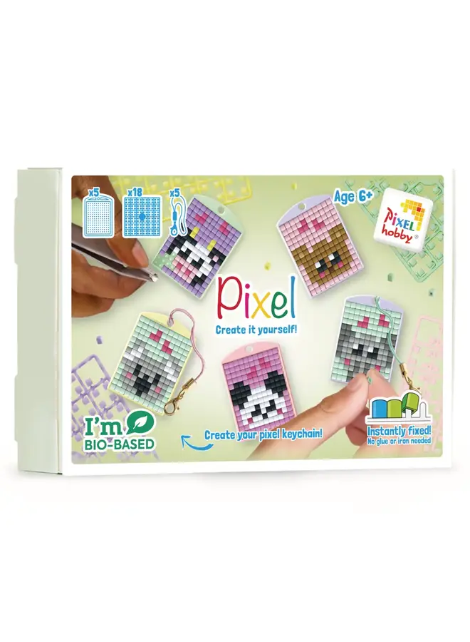 Medaillon thema box - Kawaii wilde dieren